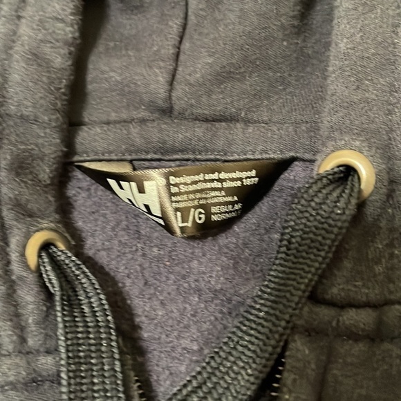 Helly Hansen Full-Zip Blue Size Medium - Picture 2 of 8